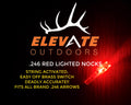 Elevate .246 Red Lighted Nocks 3 Pk