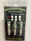 Elevate .204 Green Lighted Nocks 3 Pk