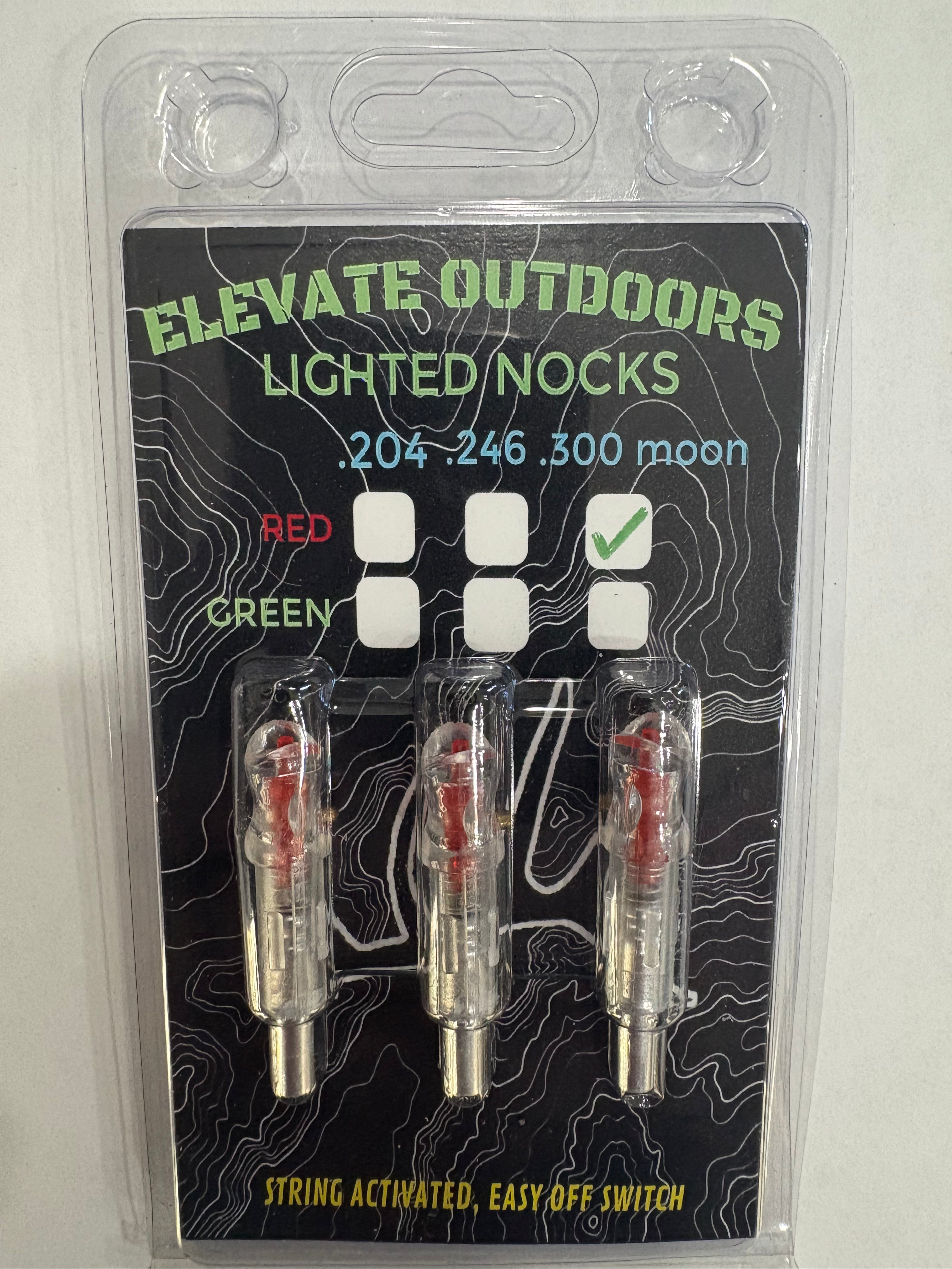 Elevate .300 Red Crossbow Bolt Lighted Nocks 3 Pk