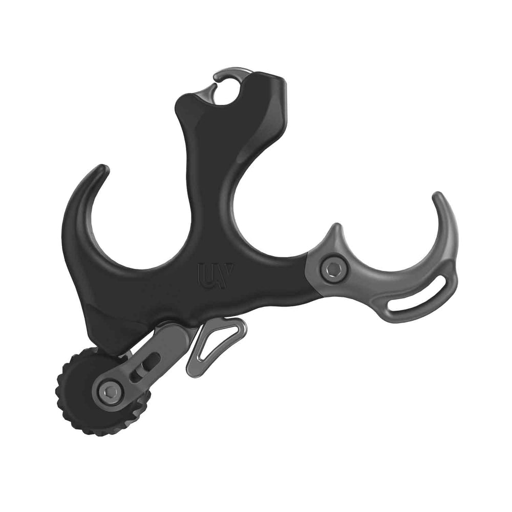 Ultraview UV Thumb Button Medium Matte Black Stainless
